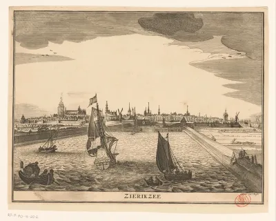 Gezicht op Zierikzee
