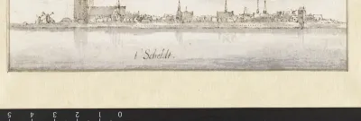 Gezicht op Zierikzee in Zeeland