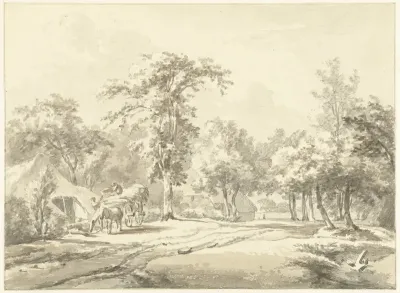 Gezicht te Borger in Drenthe