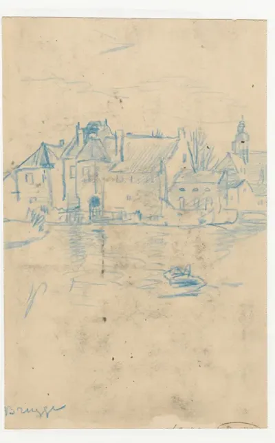 Gezicht te Brugge