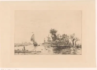 Gezicht te Delfshaven