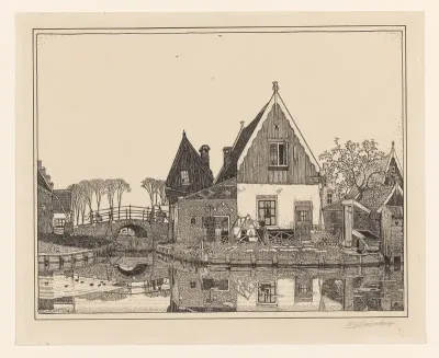 Gezicht te Edam