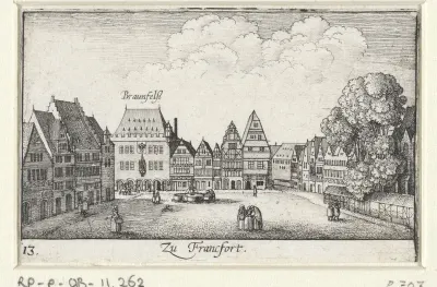 Gezicht te Frankfurt