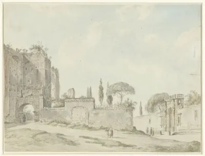 Gezicht te Rome