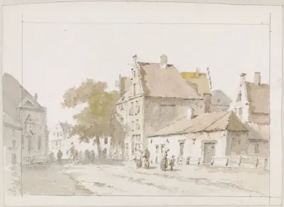 Gezicht te 's-Gravenhage