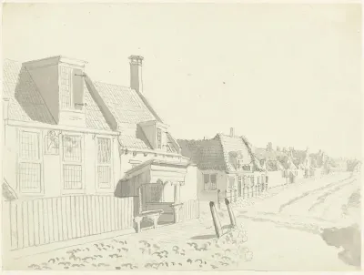 Gezicht te Westkapelle, op Walcheren