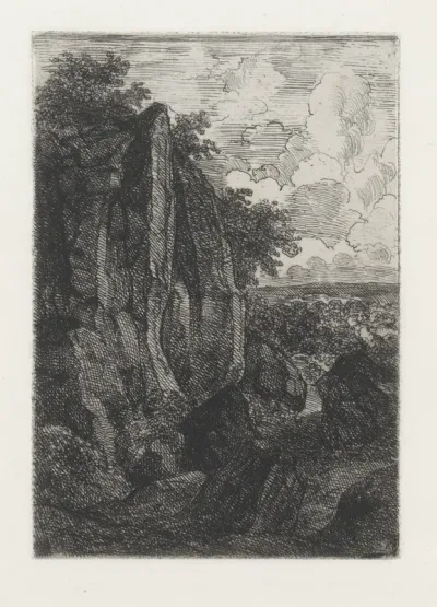 Gezicht vanaf de Sint Pietersberg op de oostelijke Maasvallei