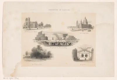 Gezichten in Londen