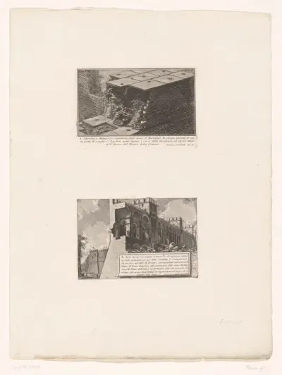 Gezichten op de Aureliaanse Muur te Rome
