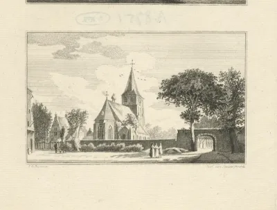 Gezichten op de Elterberg en de abdij