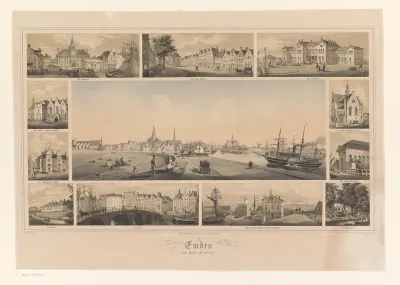 Gezichten op Emden