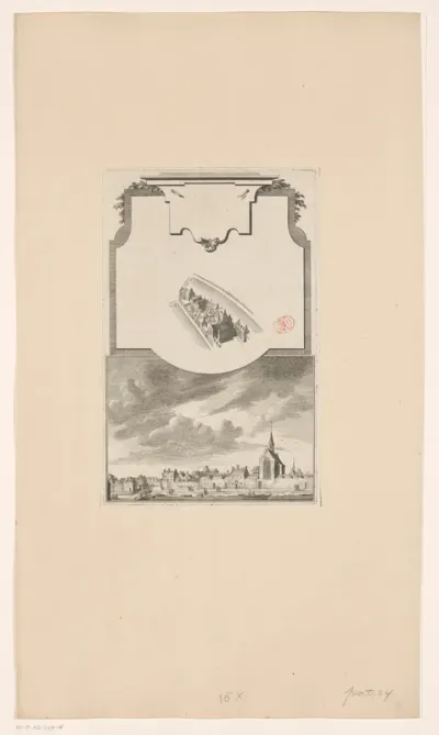 Gezichten op het Agnietenklooster te Amsterdam