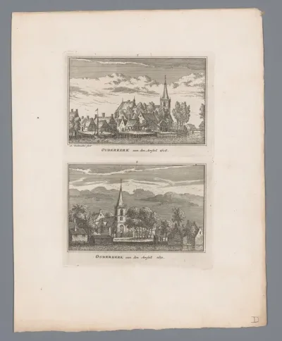 Gezichten op Oudekerk aan de Amstel