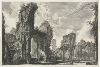 Gezichten op Rome, de Campagna, etc. (122 bladen)