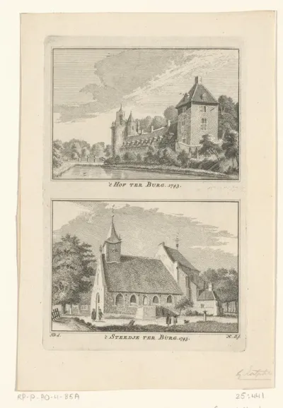 Gezichten op Terborg en Kasteel Wisch