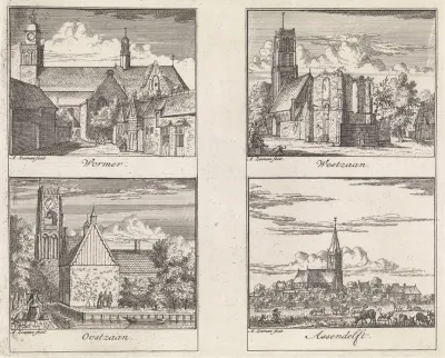Gezichten op Wormer, Oostzaan, Westzaan en Assendelft