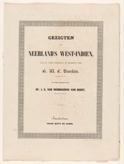 Gezigten uit Neerland's West-Indien