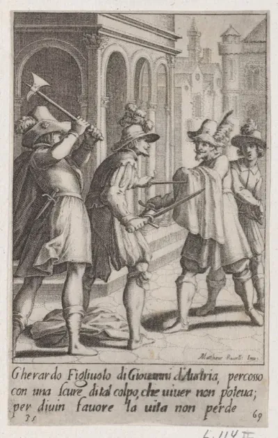 Gherardo, from Scelta d'Alcuni Miracoli e Grazie della Santissima Nunziata di Firenze (Selection of Some Miracles and Graces that Occurred in the Church of the Annunziata in Florence)