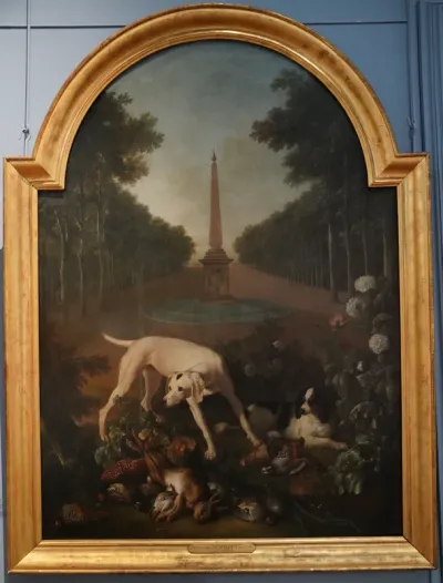 Gibier gardé par des chiens