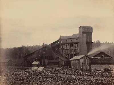 Gibson's Breaker, Rushdale, Del. & Hudson Canal Co.