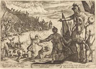 Gideon Chooses His Soldiers