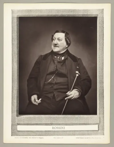 Gioachino Antonio Rossini (Italian composer, 1792-1868)