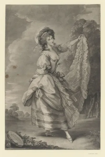 Giovanna Baccelli, engraved by John Jones