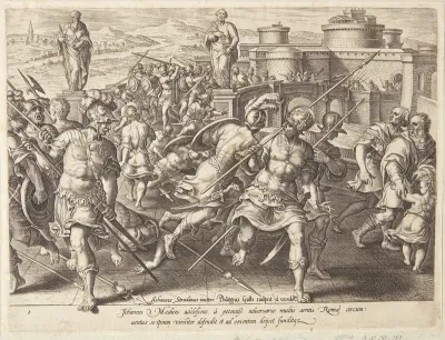 Giovanni de' Medici belejret i Rom