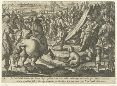 Giovanni de' Medici bij koning Frans I
