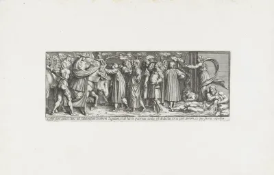 Giovanni de' Medici gaat Florence binnen
