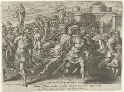Giovanni de Medici omsingeld te Rome