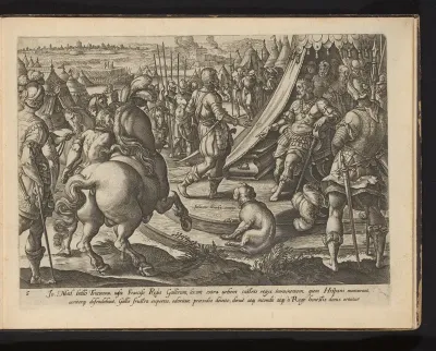 Giovanni de' Medici voor koning Francis I