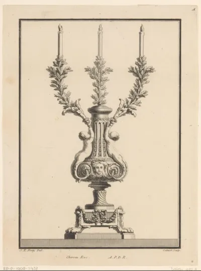 Girandole met putti