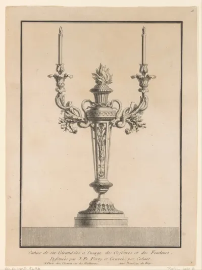 Girandole met slangen