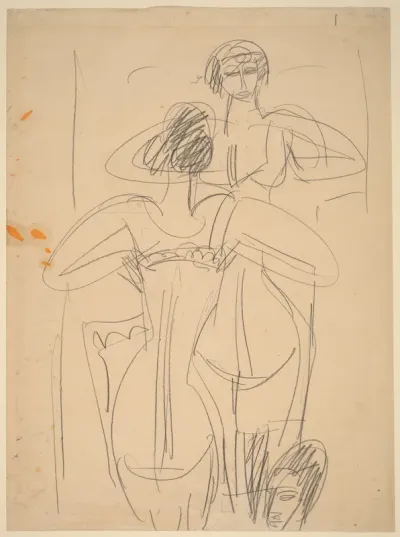 Girl Before a Mirror