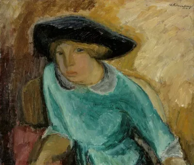 Girl in Green