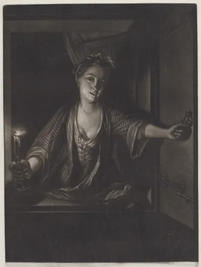 Girl with a Candle