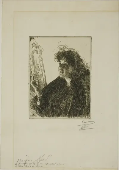 Girl with a Cigarette I