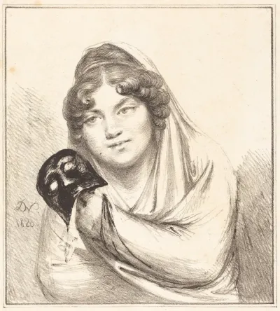 Girl with a Mask