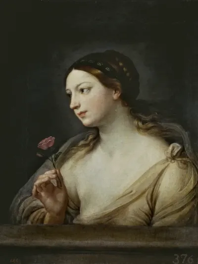 Girl with a Rose
