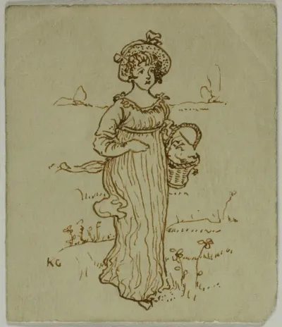 Girl with Basket