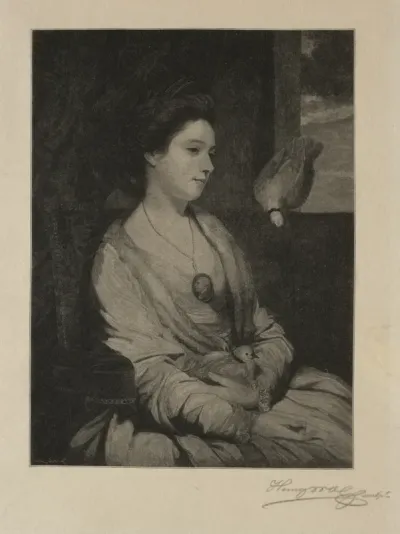 Girl with Doves