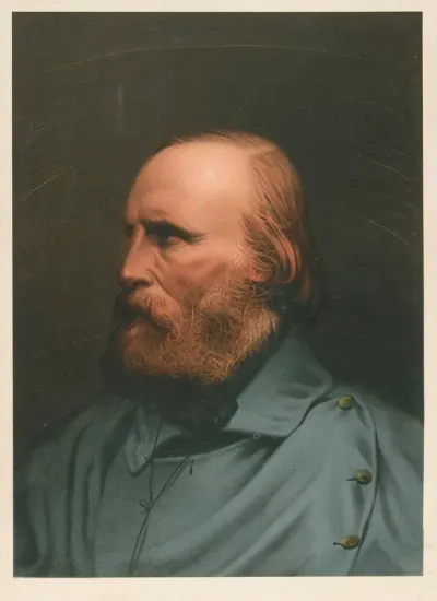 Giuseppe Garibaldi, head and shoulders