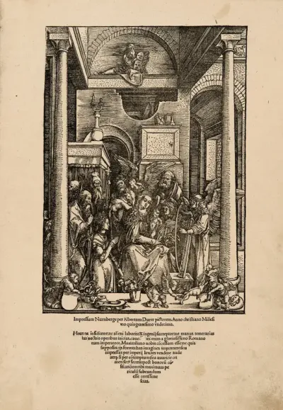 Glorification of the Virgin, from The Life of the Virgin