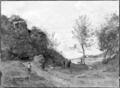 Goatherd in a Landscape