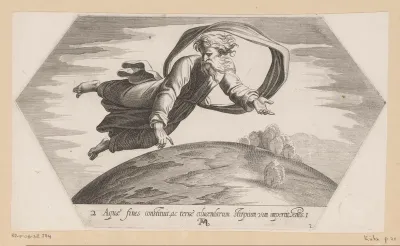 God scheidt de wateren