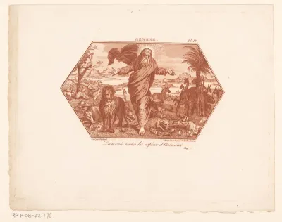 God schept de dieren