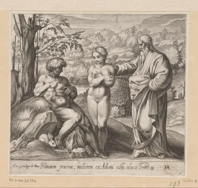 God schept de man en vrouw