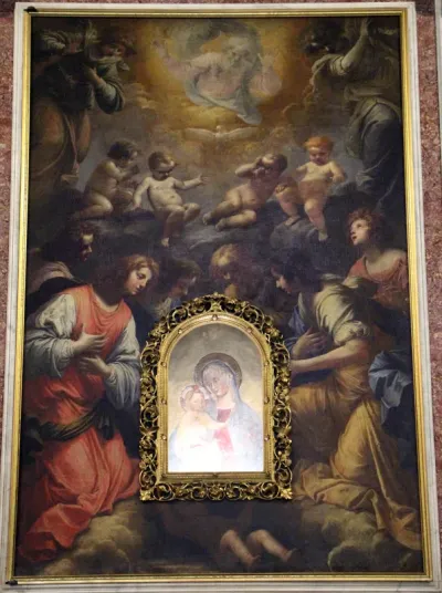 God the Father and Adoring Angels