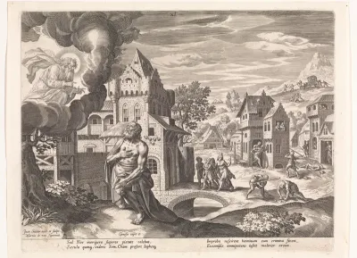 God verschijnt aan Noach
